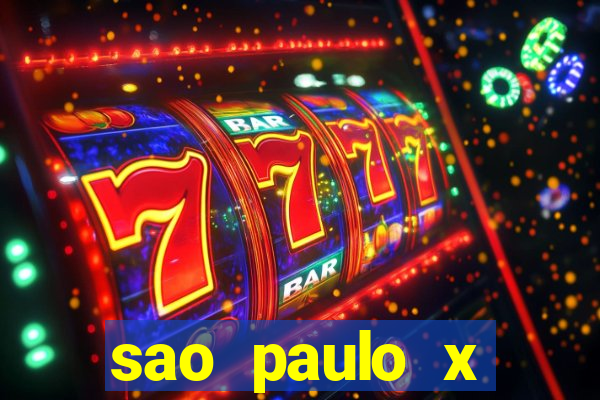 sao paulo x palmeiras palpite